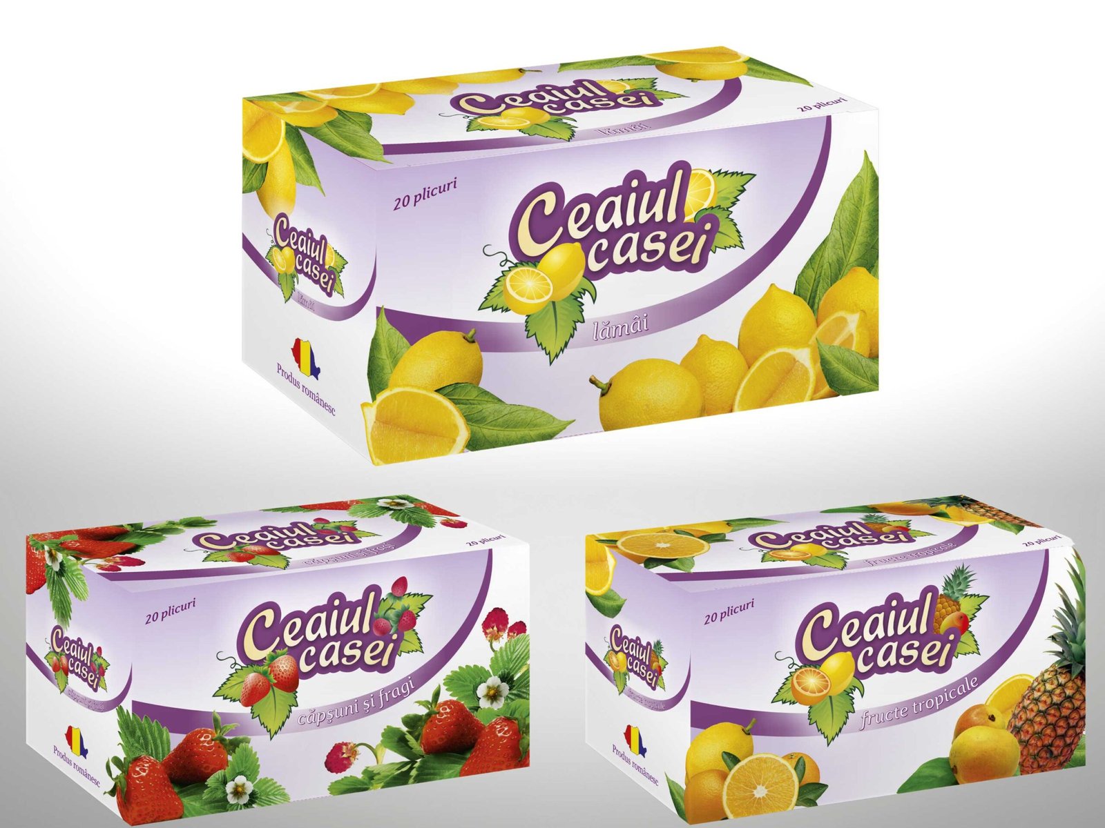 Branding & Packaging Ceaiul Casei
